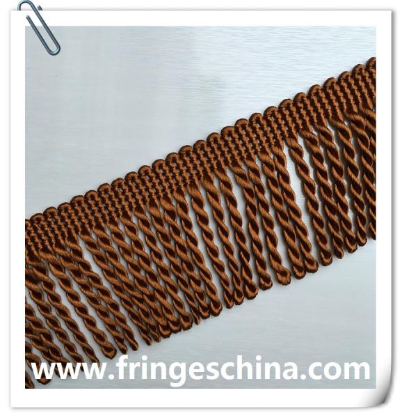 Golden wholesale rayon custom OEM bullion fringe for sofa pillow cushion decoration