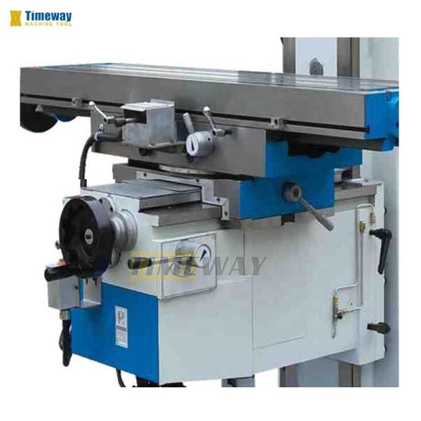 300mm Table Travel 3kW Spindle Motor Power Horizontal Knee-type Universal Milling Machine