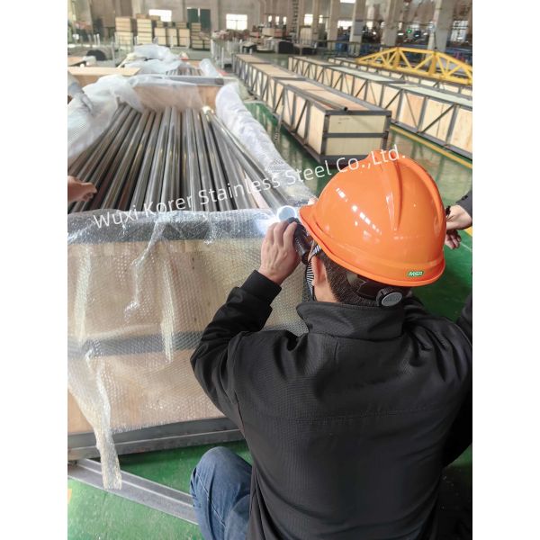 Duplex Stainless Steel Pipe S32750 ASME SA789 Bright Annealing for Condenser and Heat Exchanger Systems