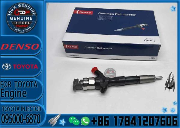 ORLTL Injecteur de carburant de gros 095000-6870 Injecteur de carburant de train commun 095000 6870 0950006870 pour TOYOTA 1KD-FTV 236770-391