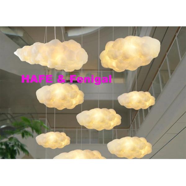 украшение 1.5m 2m облака 80cm 100cm раздувное освещая для проката событий