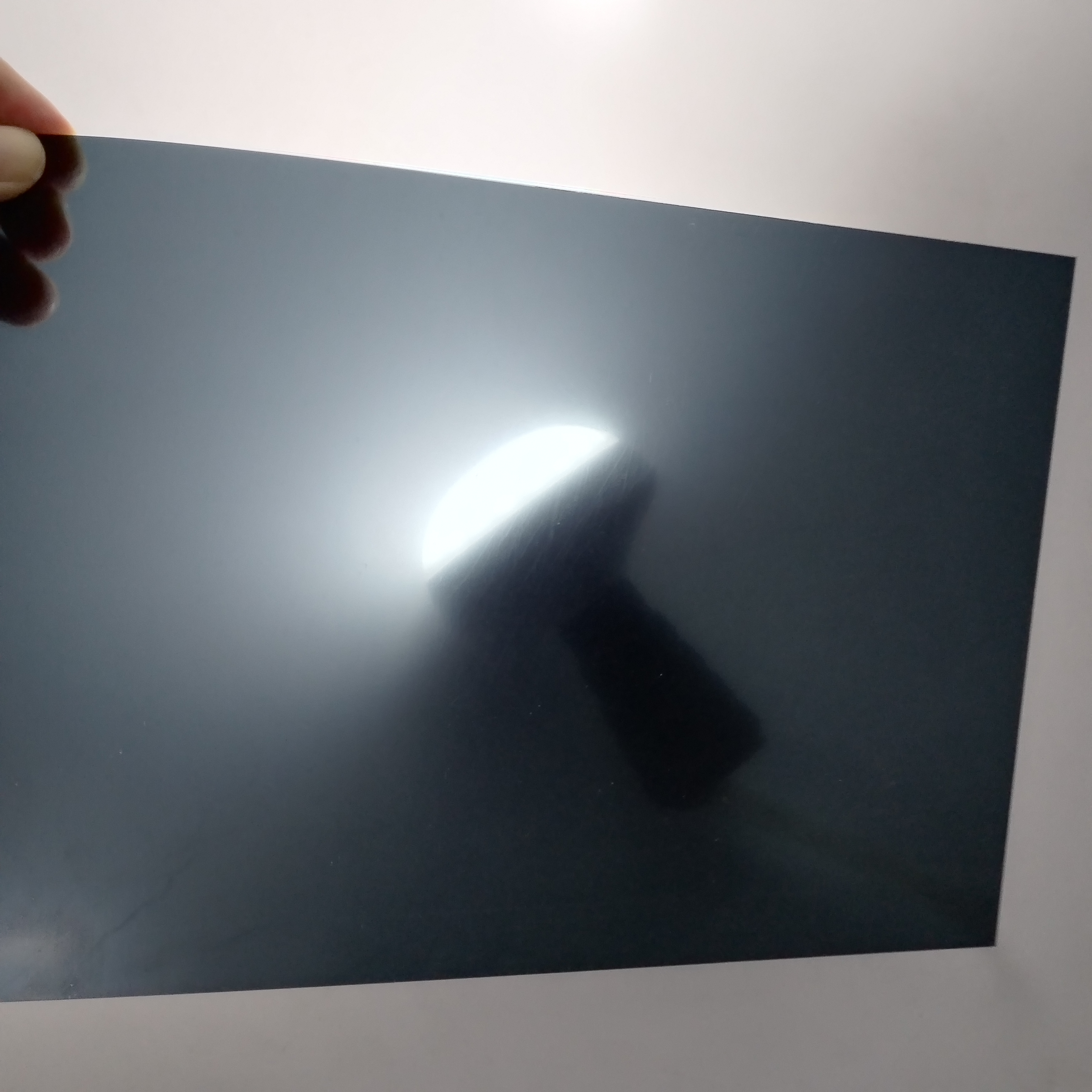 Black Tea Polycarbonate PC Sheet Eco Friendly Thickness 0.25mm Customized