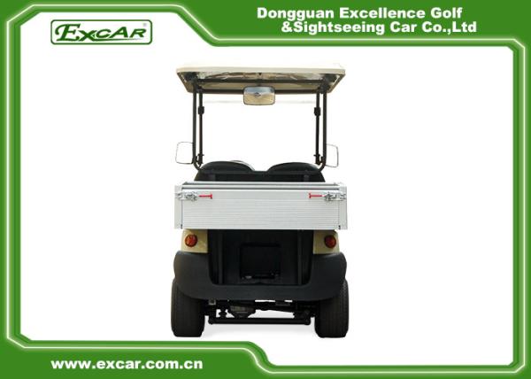 2 bateria Trojan elétrica do carro 48v do golfe do motor de C.A. de Seater, carro bonde do carrinho do hotel