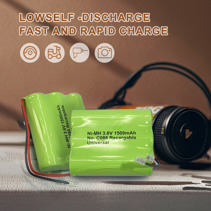 3.6V NiMH аккумулятор OEM AA аккумулятор 3.6V 1500mAh
