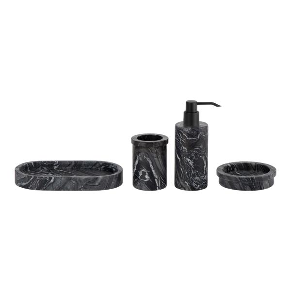 Природа Пепел Древесина Зерно Мраморные кухонные принадлежности Аксессуары Круглая форма Диспансер для мыла Бутылка