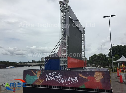 Aluminum Made P12mm P16mm P10mm Outdoor Rental Full Color LED video display board,ARISELED