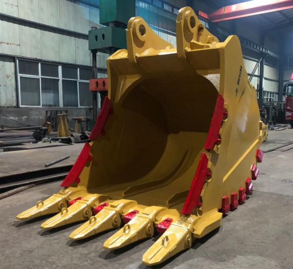 Q345B Raw Materials In 8M³ Heavy Duty Rock Bucket For Tough Jobs