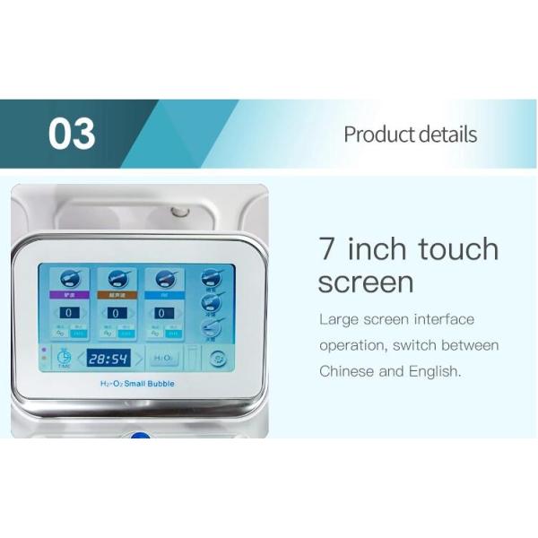 Hydrogen Oxygen Facial Rejuvenation Machine Black / White Color Optional