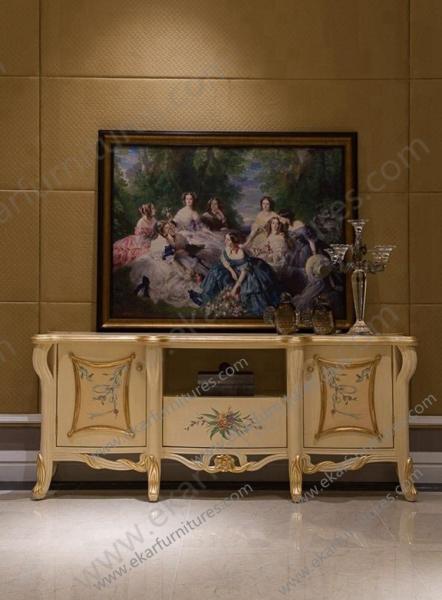 Living Room Furniture Design Console Table Desk Wooden Tv Stand ,Table Pictures FTV-105