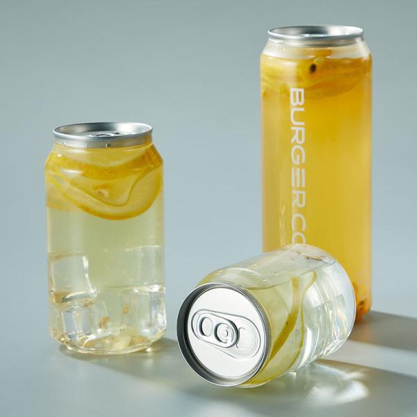 Customizable Aluminum Alloy/Tin-Plated Iron Material Plastic Bottle with Pull Ring or Button Opening Method