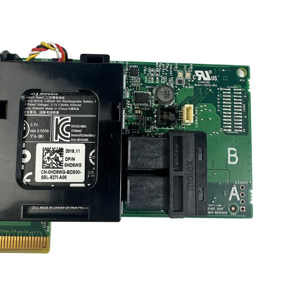 Carte de raid Perc PCI-E H750 efficacement conçue pour le contrôleur de serveur DELL original