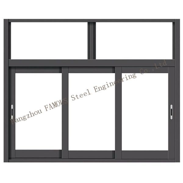 AS2047 Australian Standard Aluminium 5mm+12mm+5mm Toughened Glass Casement Window