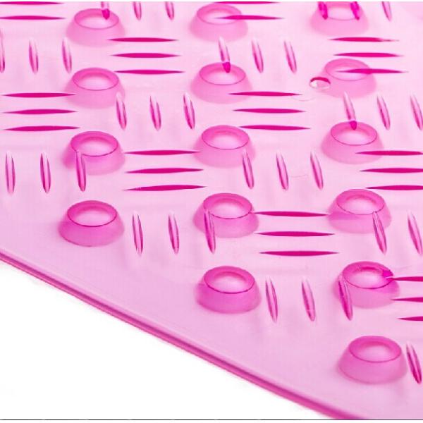 Rose Toilet bubble PVC Bath mat Plastic Bathroom Accessories 40*60CM