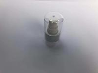 Dispensador poner crema exclusivo de la bomba del cierre de plata para los productos del cuidado personal