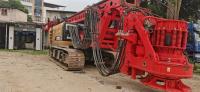 Sany SR285R 2018 Used Rotary Drilling Rig 5~24 Rpm 300KW