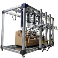 EN 4875/BIFMA X5.4/EN 1728 Testador de durabilidade de sofá de três lugares Máquina de ensaio de fadiga do sofá