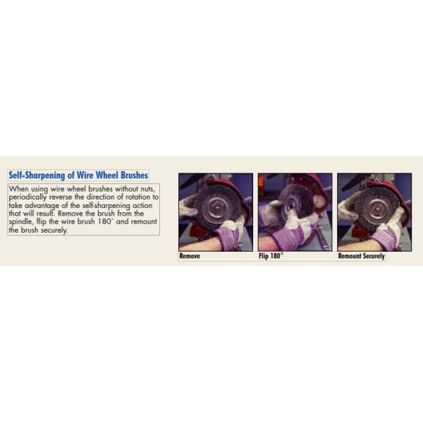 High Density Steel Wire Wheel Brush / Circular Wire Brush With Keyseat