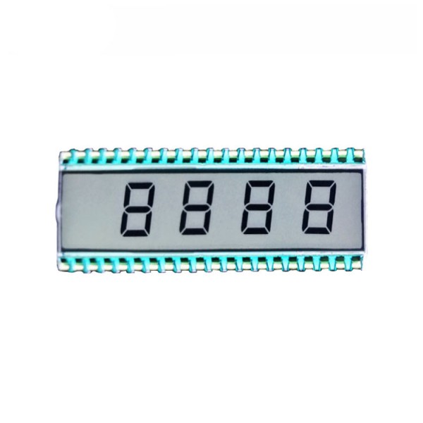 Custom 40-Pin TN  Board Mini Advertising LCD Display Screen for Fuel Dispensers Segment Displays
