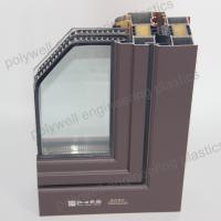 Isolamento térmico à prova de som Janela de vidro duplo Extrusão de alumínio Janela de ponte quebrada