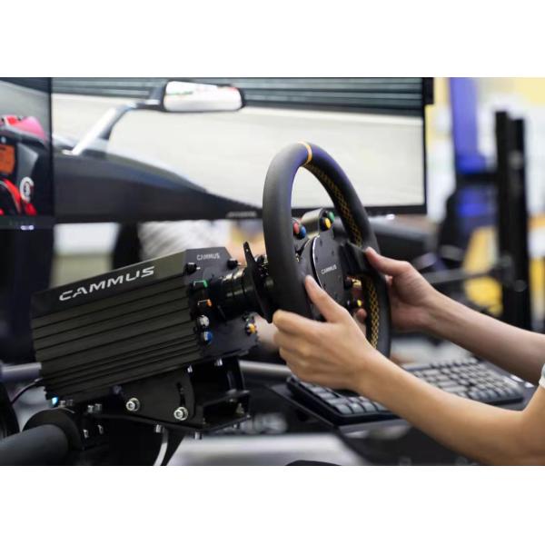 Игра ПК мотора сервопривода CAMMUS участвуя в гонке имитатор с педалями