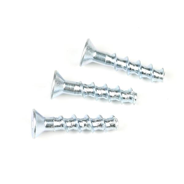 Zinc plaqué Hex Socket Tête plate béton vis d'ancrage auto-perçage d'ancrage M6 40 mm