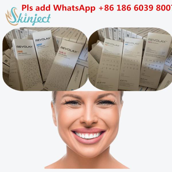 Plastique facial de lèvre d'injections de remplisseur cutané cutané de Revolax