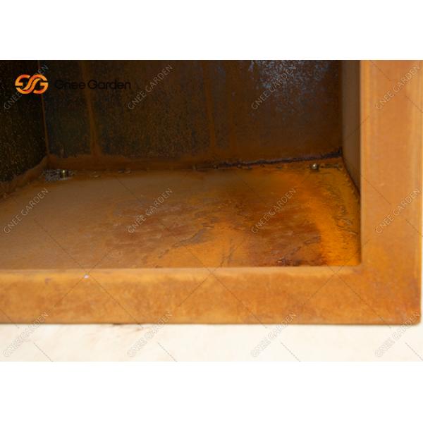 Таблицы ямы огня семьи Corten угля гриль барбекю Corten стальной на открытом воздухе стальной