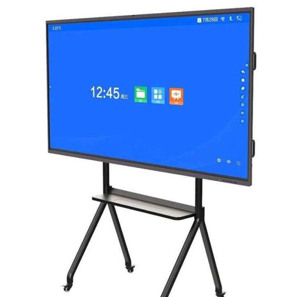 86 Inch Smart Interactive Touch Screen Whiteboard, Movable And Wall-Mountable