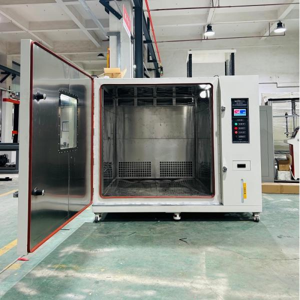 Walk In Constant Temperature Humidity Test Chamber Equipment With HD Camera For Electronic Toys Testing Temperature Range 70 °C To 200 °C Adjustable
