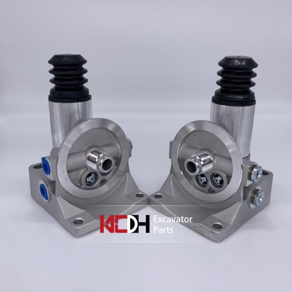 Основание насоса высокого давления фильтра разделителя воды топлива частей R010017 PL420 экскаватора алюминиевое, соответствующее для воздушного фильтра