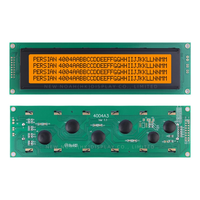 Persian Gray Film 4004A3 Character Module 4X40 LED Backlight 4004 Character LCD Module