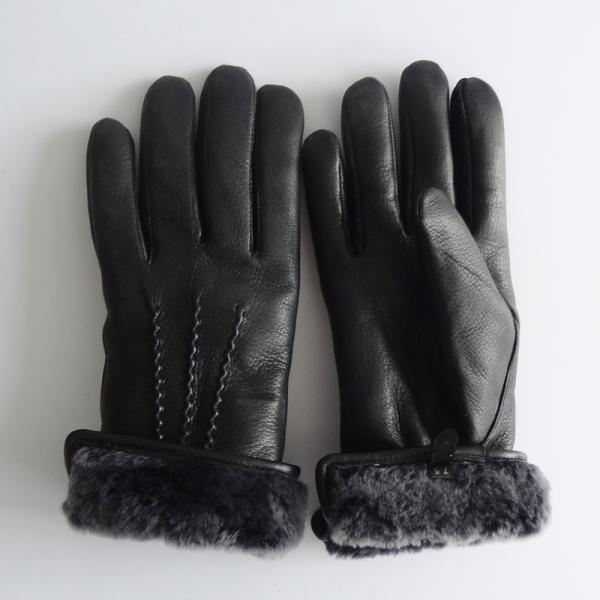 Winter Warm Deer Leather Gloves Ladies Leather Gloves Customized Color