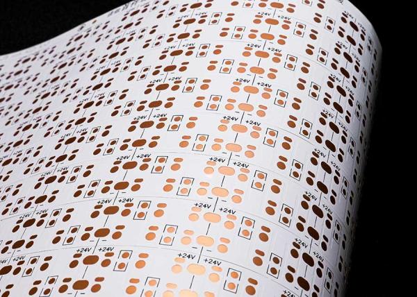 HOT SALE LED strip board FPCB  For LED 2835 120 Light Beads 24V -15*503 Double Sided Board double row light with bus light  UL E477885