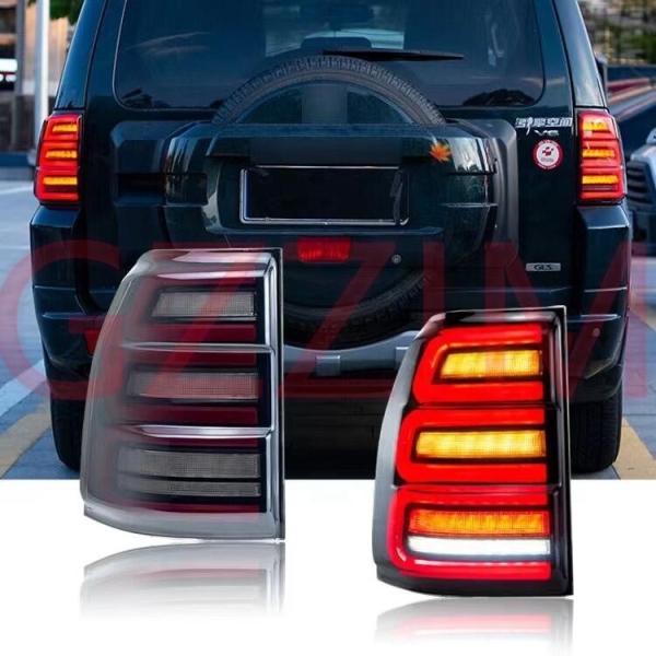 Mitsubishi Pajero V93 V97 2006-2020 Peças para automóveis Lâmpada traseira LED ABS Plástico