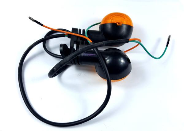 Acessórios plásticos duráveis da decoração do velomotor da lâmpada de Winker da motocicleta