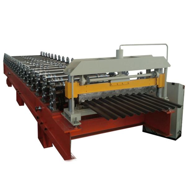 Панель металла настилая крышу вырезывание Rollformers 0.3mm листа гидравлическое