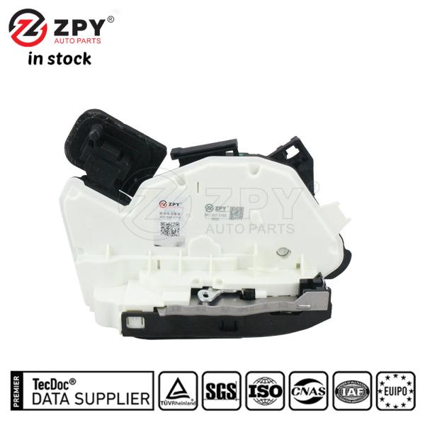ZPY Front Right Door Lock Dual Motors for VW Audi Porsche 5K1837016D