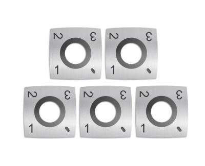 Standard Carbide Woodturning Tools with square shape and square radius shape