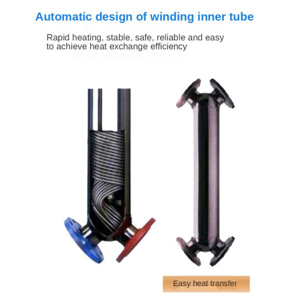 Water cooler Air Conditioner Heat Exchanger Steel shell tube heat exchanger