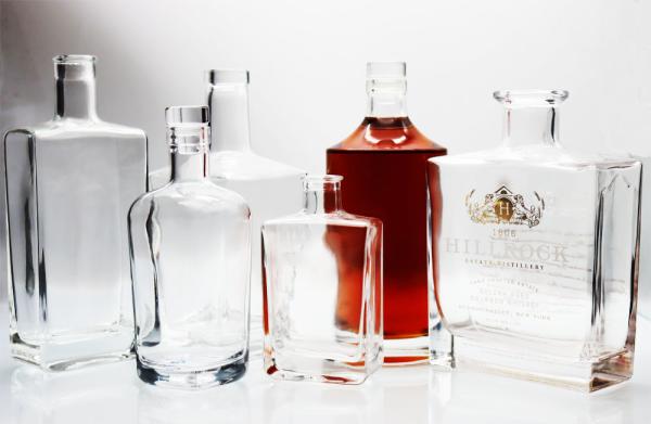 Aguardente luxuosa de carimbo quente 900g-1200g de Bourbon do uísque da garrafa dos espírito
