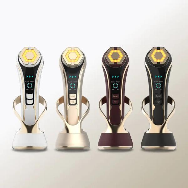 5 In 1 Multifunction Beauty Device Phototherapy RF EMS Microcurrent Facial Lifting Instrument