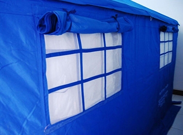 3 × 4m Emergency Relief Tents With 600D PU Coated Oxford Cloth Materials