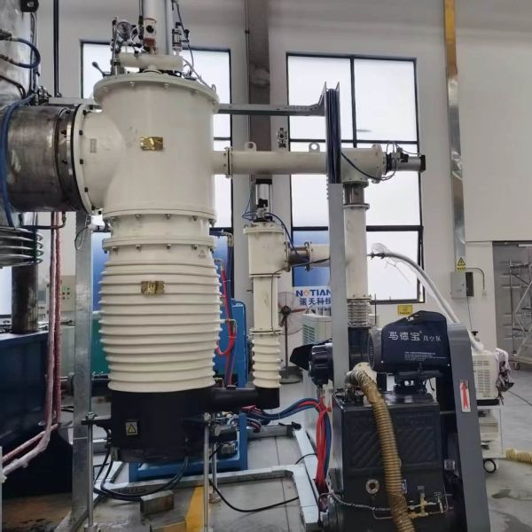 Alumina Powder 500T Hot Press Vacuum Furnace Of Double Pressure Head Design