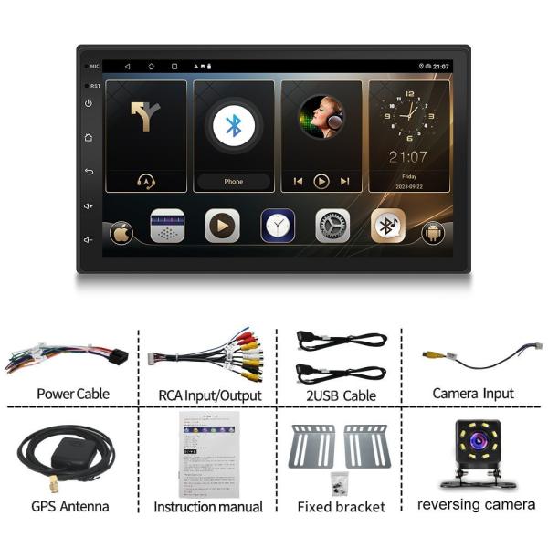 Carditai 1280*720 DSP GPS Frame Autoradio 9 10 Inch 2 Din Car Audio Stereo Android OS