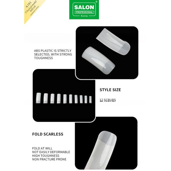 Accepatble OEM Function Artificial Full Cover False Nails Tips for Nail Salon Home DIY