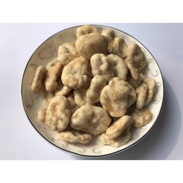 Смешанная фасоль Fava широкая откалывает пряное красочное вкуса карри и морской водоросли хрустящее