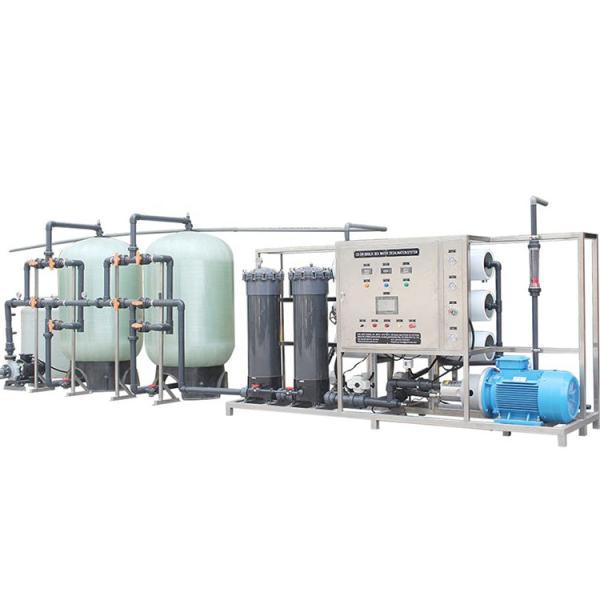 110V / 220V / 380V 50hz Seawater Desalination Equipment with Customized Voltage Stainless Steel 304 Frame Structure