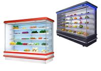 4 da bebida mais fria aberta do vinho de Multideck da prateleira camadas do refrigerador vegetal
