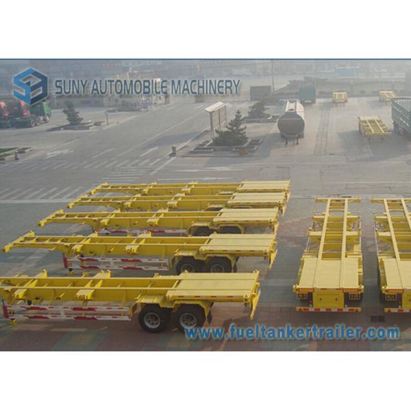 Skeleton 30 Ton Two Axle Flatbed Semi Trailer 40 Foot Flatbed Trailer