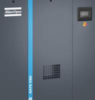 Compressor de ar de parafusos de conversão de frequência Atlas GA 90VSD